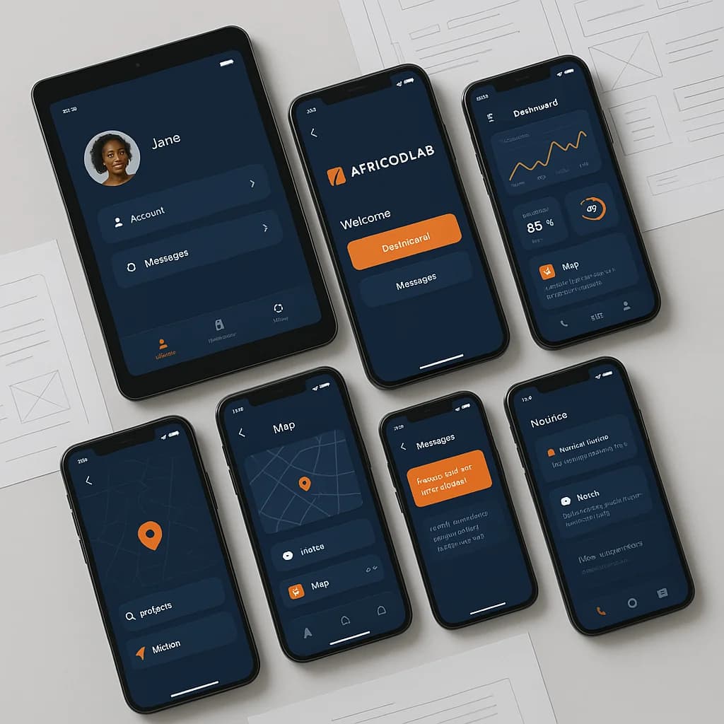 Développement d'applications mobiles chez Africodlab