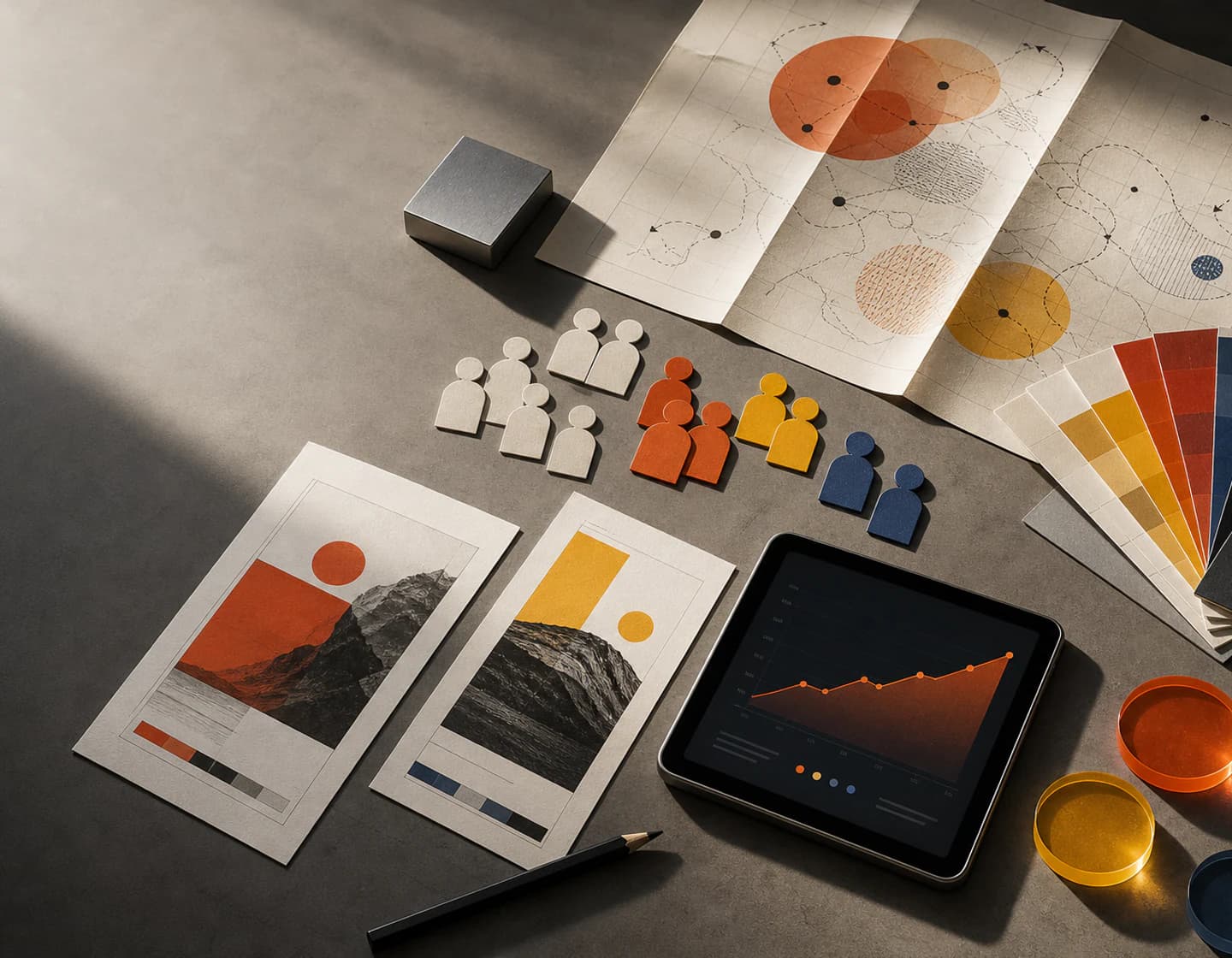 Stratégie de marketing digital avec segmentation d'audience et suivi des performances